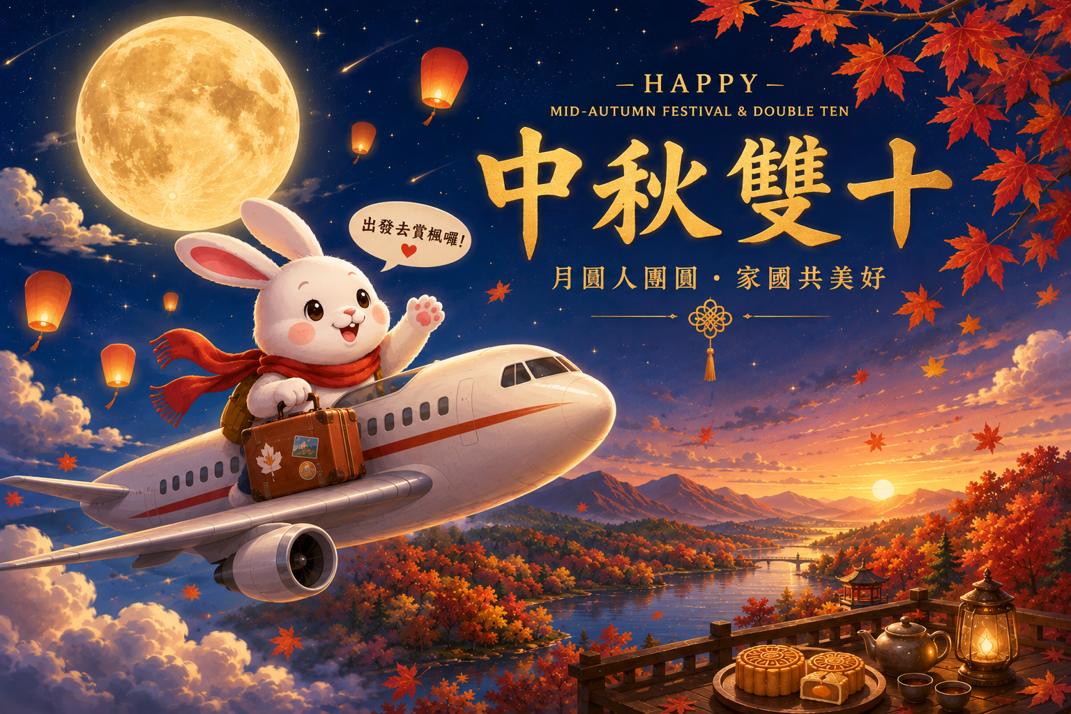 【中秋+雙十假期】出國 推薦