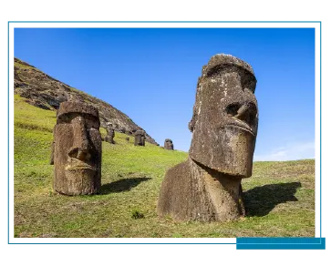 智利,復活節島,摩艾石像