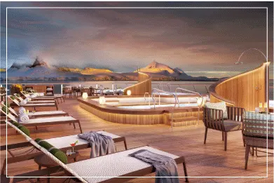 室外無邊際泳池