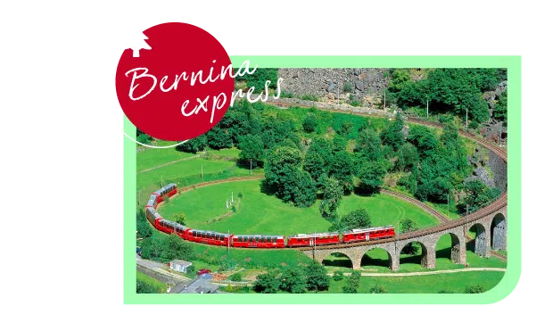 瑞士 伯連納景觀列車Bernina Express