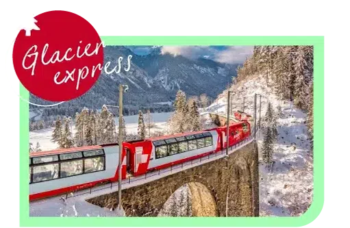 瑞士,冰河列車