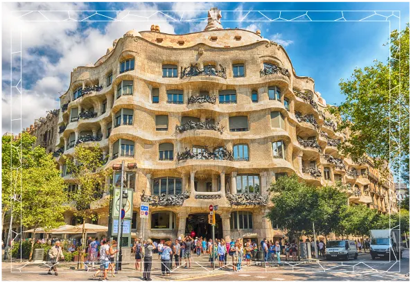 西班牙,spain,高第,巴塞隆納,米拉之家