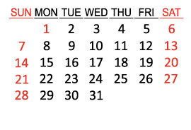 1月